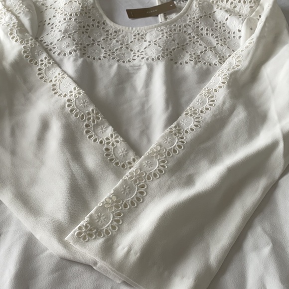 White long sleeve dress - Picture 2 of 6